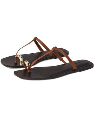 Madewell Lala Thong Sandals - Black