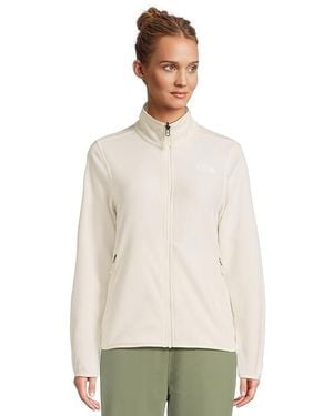 The North Face Glacier Fleece Jacket Coat, Polyester - White