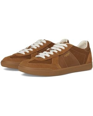 [SALE!!] ★COACH Flat Sneaker★ スエードスニーカー COACH Flat Sneakers Shoes, Suede in White | Lyst