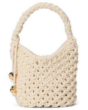 Madewell Small Rope Pouchette Handbags, Cotton - Black