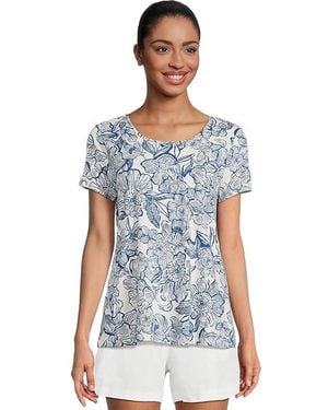 Lilly Pulitzer Etta Scoop-Neck Clothing, Cotton - Black