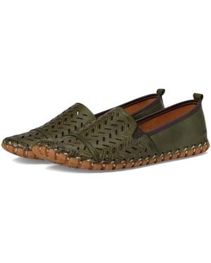 Spring Step Kapri Slippers, Leather - Brown
