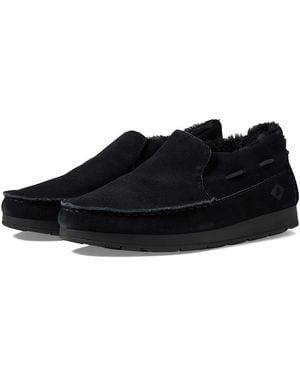Sperry Top-Sider Moc-Sider Leather Shoes 7 M (D) - Black