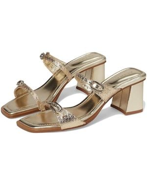 ALDO Maymay Wedge Shoes Eu 38 (Us 7.5) B - Metallic