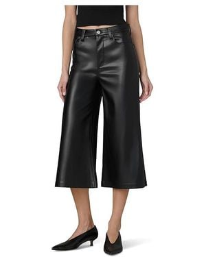 Joe's Jeans The Culotte Vegan Leather Jeans 32, Polyurethane - Black