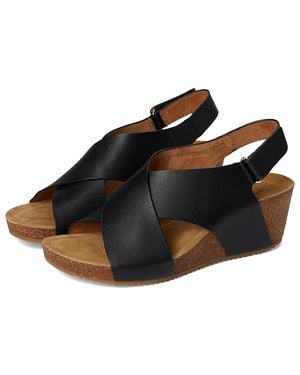Comfortiva Eva Sandals 6.5 M (B) Leather - Black