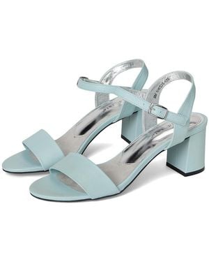 David Tate Ageless Sandals 7.5 M (B) Leather/Rubber - Blue