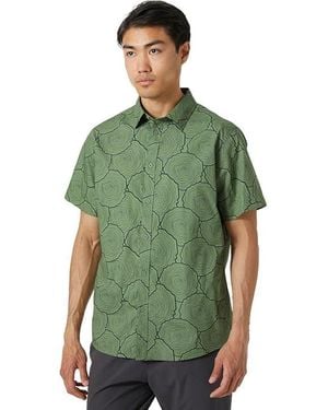 Helly Hansen Ftf Short-sleeve Shirt - Green