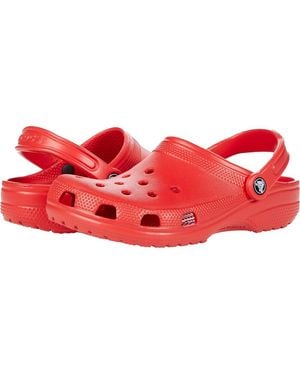 Crocs™ Classic Clog Clog Shoes 12 - Red