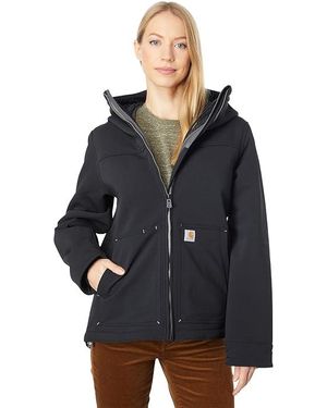 Carhartt Super Duxtm Relaxed Fit Sherpa Lined Jacket Clothing, Nylon - Black