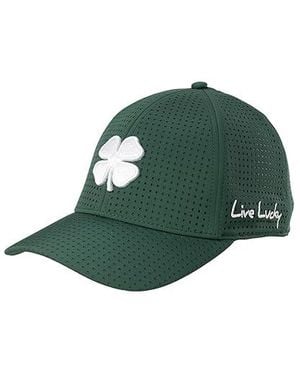 Black Clover Clover Perf 10 Hat (Forest) Caps - Green