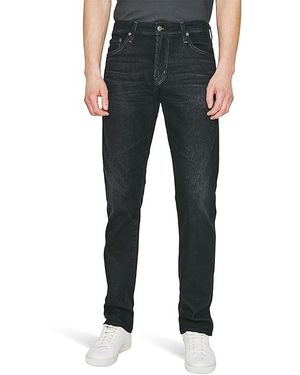 AG Jeans Everett Slim Straight Jean Jeans 1 Year Hills, Cotton/Denim/Elastane - Black