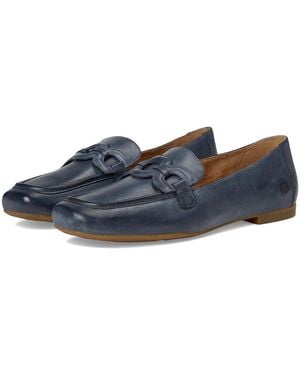 Born Belmont Shoes, Leather - Blue