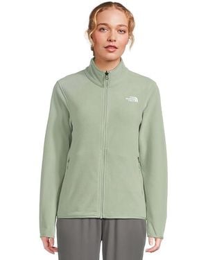 The North Face Glacier Fleece Jacket Coat, Polyester - Green