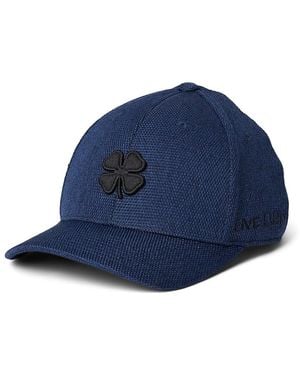 Black Clover Sweet Bamboo 3 Adjustable Hat Baseball Caps/ Hat/3D Linen/Polyester/Rayon - Blue