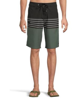 O'neill Sportswear Hyperfreak Heat Stripe 21 Boardshorts Swimwear, Elastane/Polyester - Black