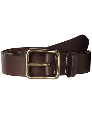 Red Wing 1 1/2 Pioneer Leather Belt Belts - Black