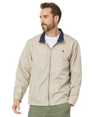 U.S. POLO ASSN. Uspa Basic Windbreaker Small Pony Clothing in Black for Men Lyst