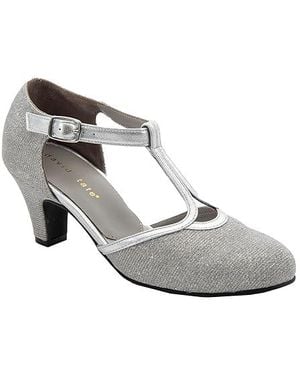 David Tate Fantastic High Heels 4.5 M (B) Leather/Rubber/Suede - Black