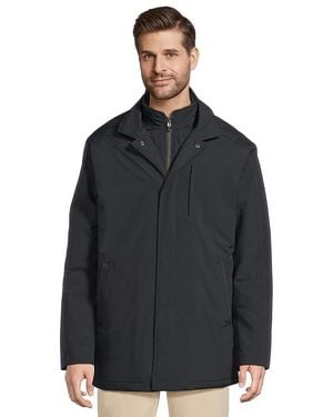 Johnston & Murphy Upton City Coat Jacket, Polyester - Black