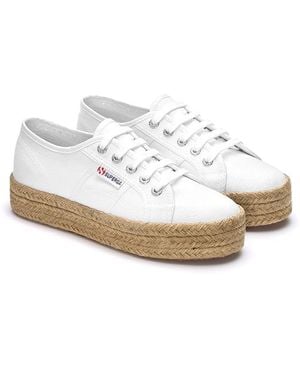 Superga 2730 Rope Shoes, Canvas - White