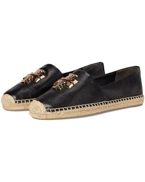 Tory Burch Eleanor Espadrille Shoes Perfect/ 1, Velvet - Black