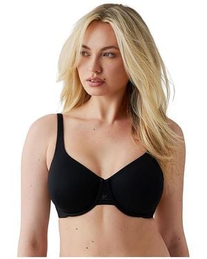 Wacoal Ever Flexing, Full Coverage, Seamless, Fit Flexable, Comfort Underwire Bra Bra Lg (B/C) Elastane/Nylon - Black