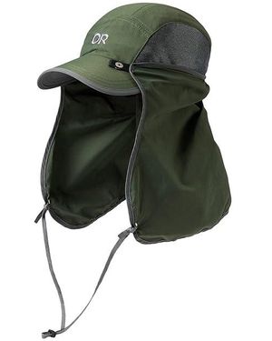 Outdoor Research Sun Runner Cap Caps Sm (6 7/8) Nylon - Black