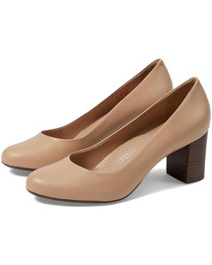 Marc Joseph New York Midtown Pump (Nude Napa Soft) Shoes - Natural