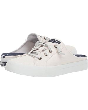 Sperry Top-Sider Crest Vibe Mule Canvas Shoes 6.5 M (B) - White