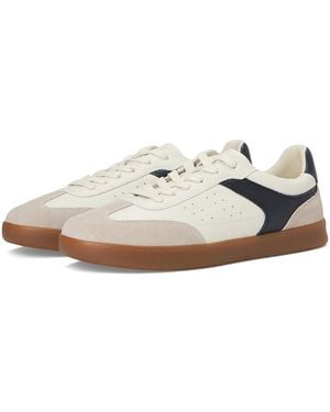 Florsheim Pace T-Toe Lace Up Sneakers Slip On Shoes 9.5 M (D) Leather - White