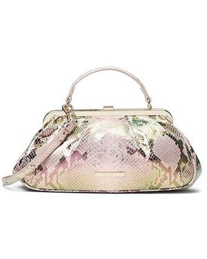 Brahmin Belladonna Emmett Crossbody Handbags, Leather - Black