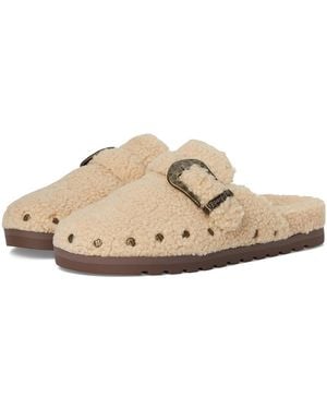 Blowfish Skylar Cozy Mules Slippers, Shearling/Textile - Multicolor
