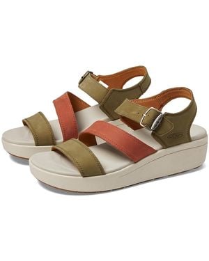 Keen Ellecity Backstrap (Toasted Coconut/Fawn) Shoes - Brown