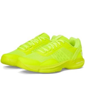 Wilson Hurakn Pro V2 W Shoes, Textile - Yellow
