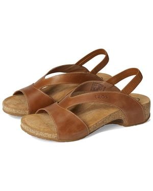 Taos Footwear Venture Sandals, Leather - Brown