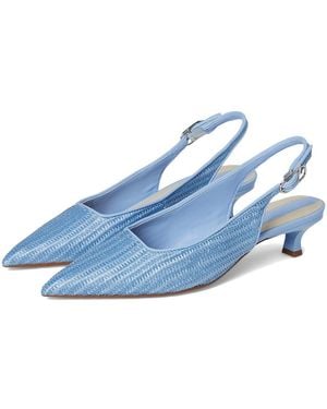 Franco Sarto Marlow Shoes, Leather - Blue