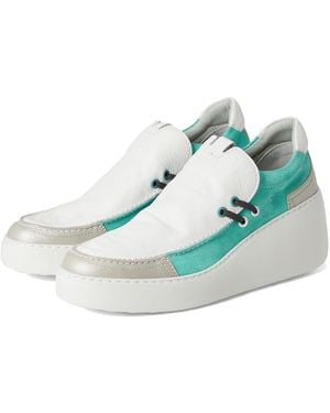 Fly London Davy667Fly Shoes//Spearmint, Leather - Blue