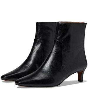 Madewell The Dimes Kitten-Heel Boot - Black