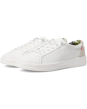 HEYDUDE Karina (Natural Coconut) Shoes - White