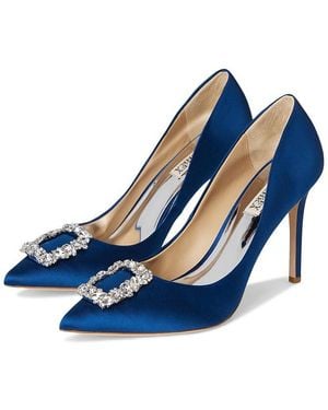 Badgley Mischka Cher Shoes, Textile - Blue
