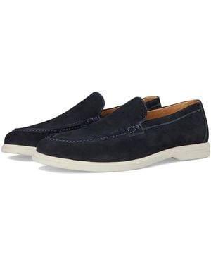 Peter Millar Excursionist Nubuck Venetian Loafers Shoes, Leather - Blue