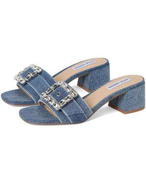 Steve Madden Sandre Sandals, Rubber/Synthetic - Blue