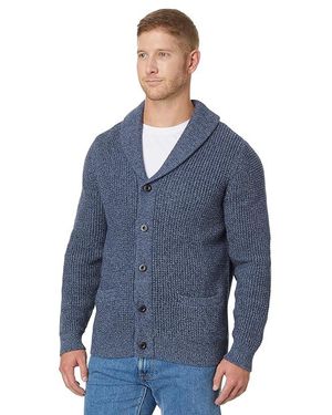 L.L. Bean Organic Cotton Waffle Sweater Sweater - Blue