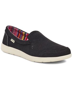 Sanuk Sidewalk Surfer Lite 2 Sl Shoes 8.5 B - Blue