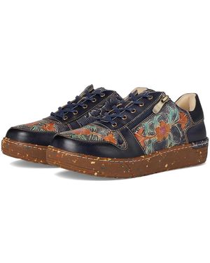 Spring Step Sincerity Shoes, Leather - Blue
