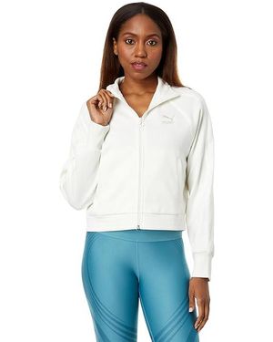 PUMA T7 Track Jacket (Warm) Coat - White