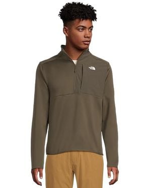 The North Face Tnf Performance Fleece 1/4 Zip Jacket, Elastane/Polyester - Black