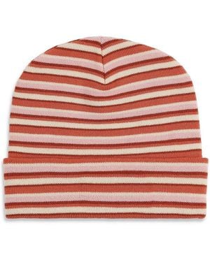 Outdoor Research Juneau Stripe Beanie (Cinnamon) Beanies - Red