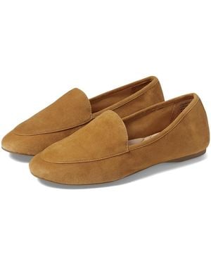 Birdies Vesper Suede Flat (Toffee) Shoes - Brown
